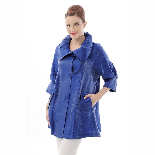 Royal Blue Swing Jacket Damee My Sisters Circus